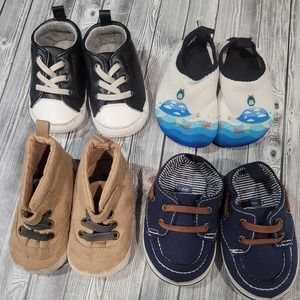 Infant boy shoe lot (0-3) (3-6)